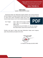 0156 Surat Tugas Calon Surveior Puskesmas Dan Klinik Angkatan 3 - BBPK Jakarta