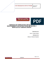 SOW ESTRUCTURAS METALICAS Y MONTAJE v1