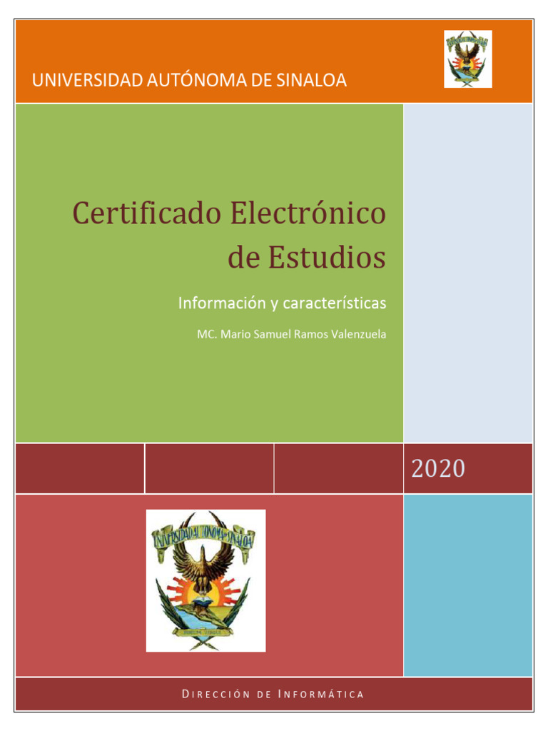 Informacion Del CEE Fca Uas | PDF