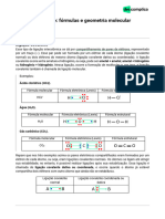 Aprofundamento-Química-Ligação Covalente - Fórmulas e Geometria Molecular-27-03-2023