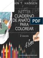 Cuaderno de Anatomia para Colorear