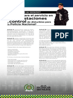 Manual para El Servicio de Manifestaciones