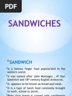 SANDWICHES