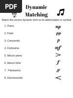 Music Worksheets