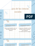 La Lógica de Las Ciencias Sociales