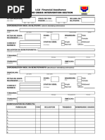 General Intake Sheet DSWD Form | PDF | Psychosocial