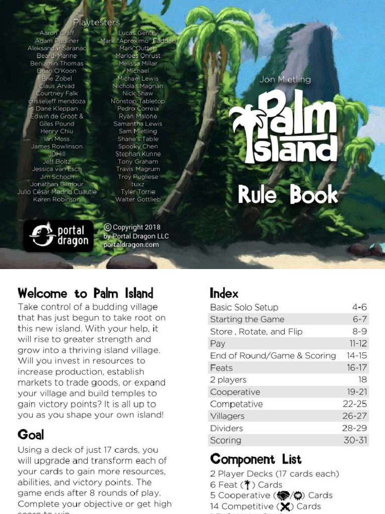 Palm Island Rules en | PDF