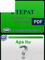 6 Tepat Penggunaan Pestisida