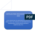 Cartilla FUA indicadores 2022