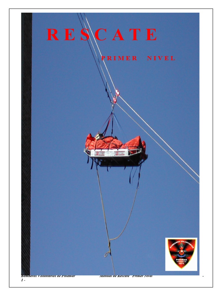 Manual de Rescate: Primer Nivel Bomberos | PDF | Nudo | Cuerda