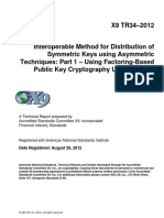 A Technical Report Prepared By: Accredited Standards Committee X9, Incorporated Financial Industry Standards