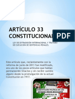 Artículo 33 Constitucional