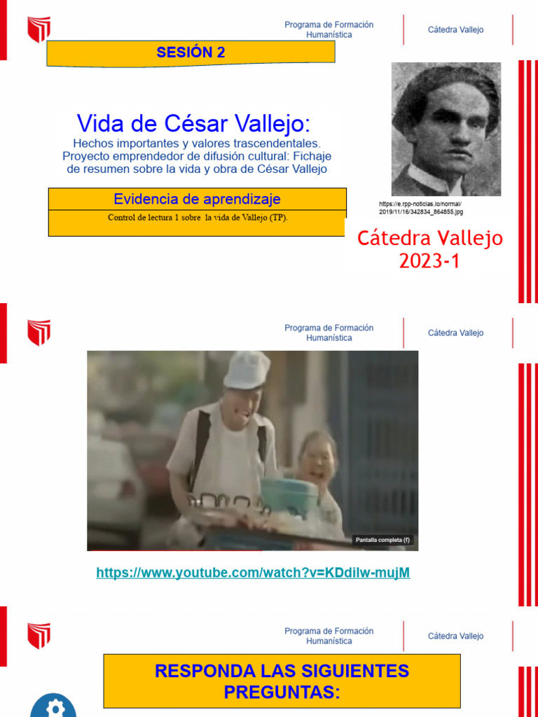 Vida y Valores de César Vallejo | PDF