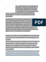 El Embarazo Es El Tiempo Que Transcurre Entre La Fecundación y El Parto