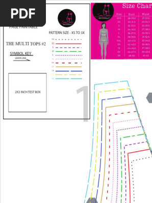 The Multi Tops 2 Pattern Letter Printable