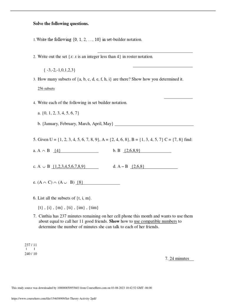 Set theory activity 2 pdf download free pdf mathematics