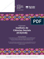 Instituto de Ciências Sociais (Ics/Unb) : Programação