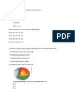 Soal Untuk PPT Lapisan Bumi