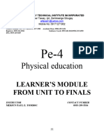 Physical Education 3 Booklet Final