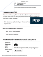 Passport Photos - Canada - Ca