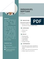 CV Imanuel Septian