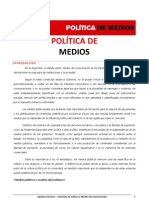 Política de medios - Ricardo Alfonsín 2011