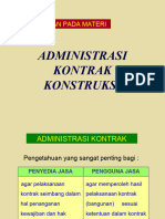 Materi 1 Administrasi Kontrak - 2014