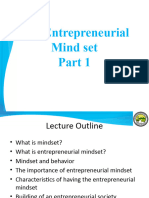 1 Entrepreneurial Mindset Part 1