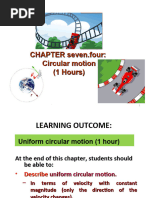 Chapter 7 Circular Motion