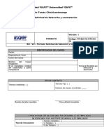 Formato Solicitud de Selección y Contratación 1