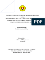 Laporan Pendahuluan Praktik Profesi Keperawatan Dasar