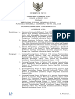 Peraturan Gubernur Aceh Nomor 62 Tahun 2020 Tentang Kedudukan, Satuan Organisasi, Tugas, Fungsi Dan Tata Kerja Sekretariat Baitul Mal Aceh