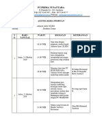 Jadwal Pimpinan Rena