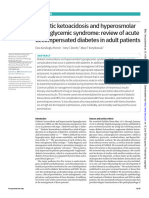 Diabetic Ketoacidosis and Hyperosmolar Hyperglycemic Syndrome Review of Acute Decompensados