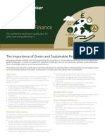 Certificate in Green and Sustainable Finance Brochure 0 1