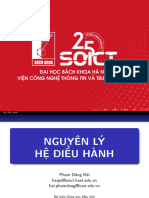 Slide Nguyên Lý Hệ Điều Hành Thầy Phạm Đăng Hải - SoICT