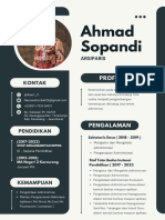 CV Ahmad Sopandi - Arsiparis