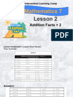 Presentation 2 Gensan Enhancement Math Lesson 1