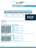 Tarifas Actualizadas Enero 2023 II