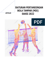 Peraturan Bola Tampar Saksi 2022