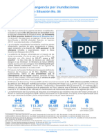 Perú - Emergencia Por Inundaciones - Informe de Situación No. 08 (Al 11 de Julio de 2023)