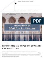 Importance & Types of Scale in Architecture - Archistudent
