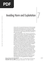 Ch.7 Avoiding Harm and Exploitation