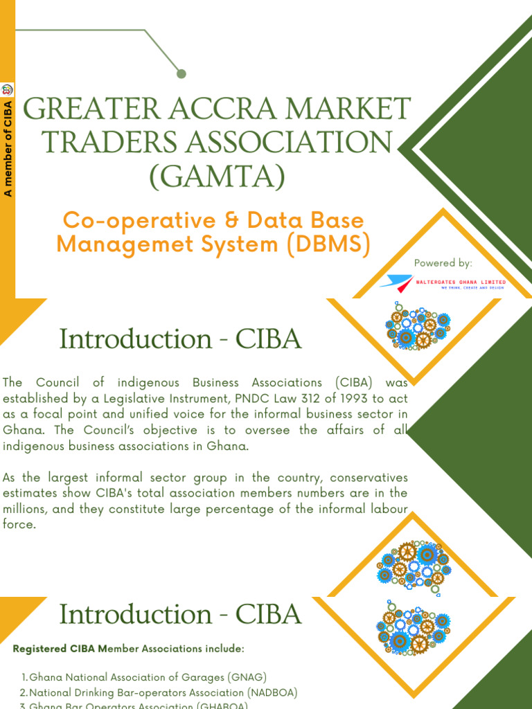 GAMTA Cooperative DBMS Overview | PDF | Banks | Databases