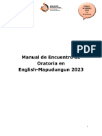 Manual Oratoria English-Mapudungun 2023