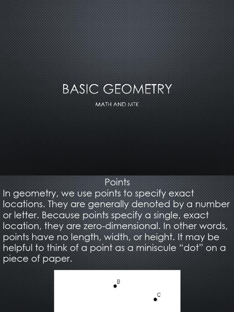 Basic Geometry PDF Line (Geometry) Angle