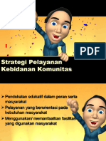 Strategi Pelayanan Kebidanan Komunitas