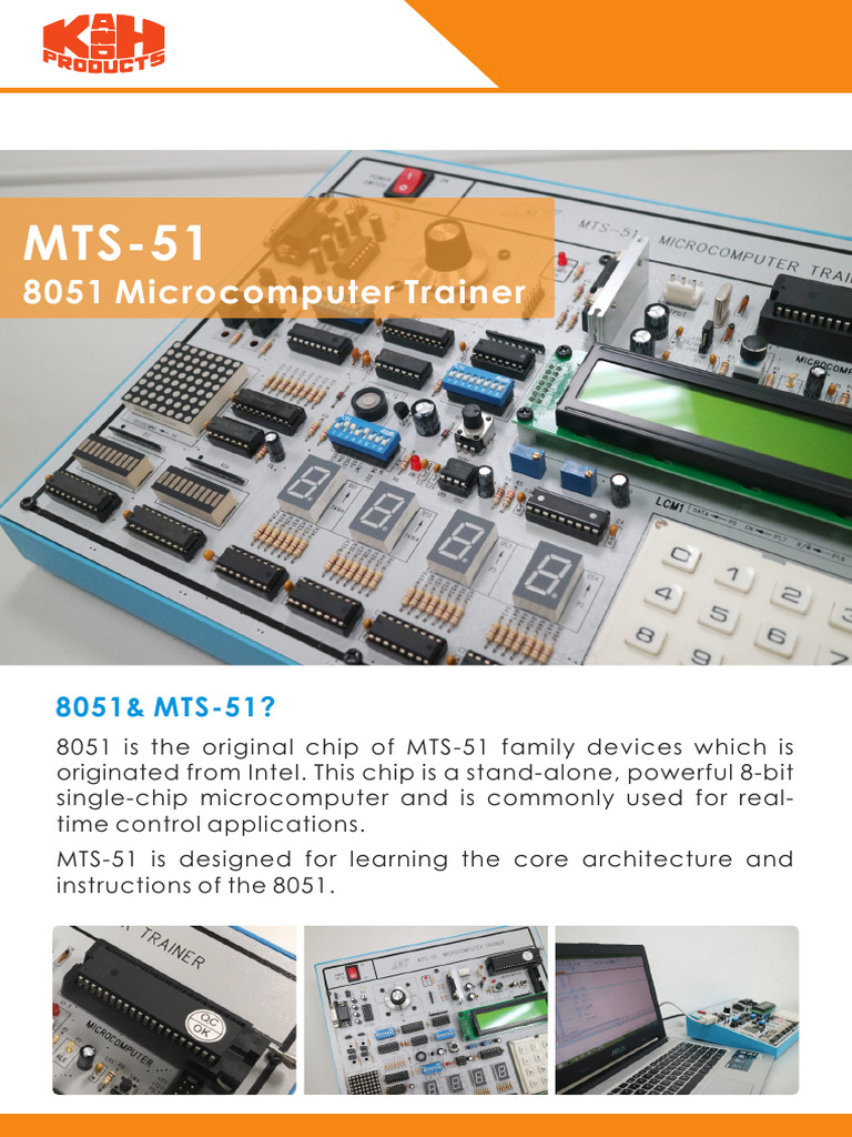 8051 Microcomputer Trainer Overview | PDF