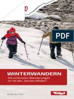 Winterwandern Folder