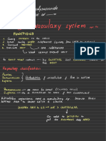 Functions of The Circulatory System